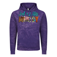 Cloud Purple Western Just A Little Moody Cow Vintage Hoodie - LillyAllenDesigns