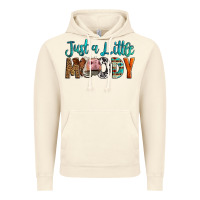 Vintage Artic Western Just A Little Moody Cow Vintage Hoodie - LillyAllenDesigns