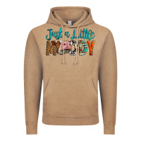 Vintage Coffee Western Just A Little Moody Cow Vintage Hoodie - LillyAllenDesigns