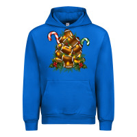 Cobalt football tree christmas Urban Hoodie - RanaPortraitStore