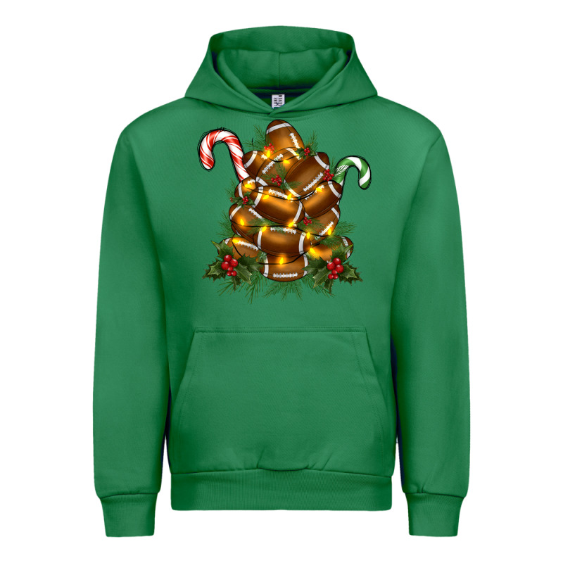 Football Tree Christmas Urban Hoodie by RanaPortraitStore | Teevron