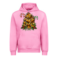Fuchsia Pink football tree christmas Urban Hoodie - RanaPortraitStore