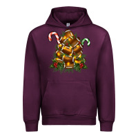 Mauve Wine football tree christmas Urban Hoodie - RanaPortraitStore