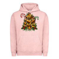 Pigment Salmon football tree christmas Urban Hoodie - RanaPortraitStore