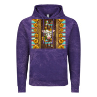Cloud Purple Western Baby Calf Mom Vintage Hoodie - LillyAllenDesigns
