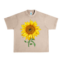 French Oak Bambino Sunflower Urban Heavy Tee - LillyAllenDesigns
