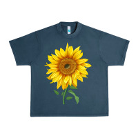 Midnight Navy Bambino Sunflower Urban Heavy Tee - LillyAllenDesigns