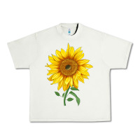 Pistachio Bambino Sunflower Urban Heavy Tee - LillyAllenDesigns