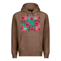 Chestnut easter spring leopard serape background Premium Hoodie - Artiststas