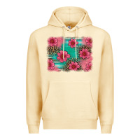 Pina Colada easter spring leopard serape background Premium Hoodie - Artiststas