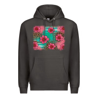 Smoke easter spring leopard serape background Premium Hoodie - Artiststas