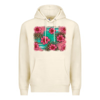 Tofu easter spring leopard serape background Premium Hoodie - Artiststas