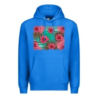 True Royal easter spring leopard serape background Premium Hoodie - Artiststas