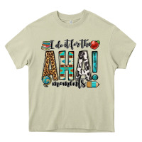 Mossy i do it for the aha moments teacher Heavy Core Tee - OliviaCreatesArt