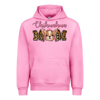 Fuchsia Pink Chihuahua Mom Urban Hoodie - Jasminsmagicworld