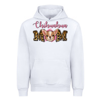 White Chihuahua Mom Urban Hoodie - Jasminsmagicworld