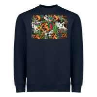 Navy western rodeo background Heavyweight Sweatshirt - Jasminsmagicworld