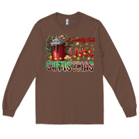 Chestnut afamilytloveschristmas Long Sleeve Tee - CowhideDigitalArt