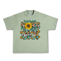 Oil Green only the best moms get promoted to cici Urban Heavy Tee - CowhideDigitalArt