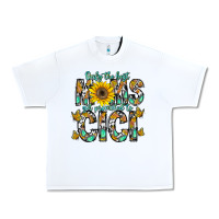 White only the best moms get promoted to cici Urban Heavy Tee - CowhideDigitalArt