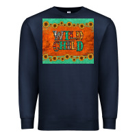 Navy western wild child Premium Sweatshirt - Jasminsmagicworld