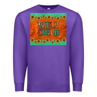 Purple western wild child Premium Sweatshirt - Jasminsmagicworld