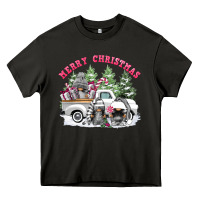 Asphalt merry christmas gnomies Heavy Core Tee - FaDigitalArtStudio