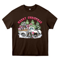 Merry Christmas Gnomies Heavy Core Tee | Teevron