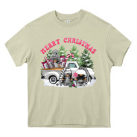 Mossy merry christmas gnomies Heavy Core Tee - FaDigitalArtStudio