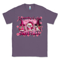 Lavender i'm dreaming of a pink christmas Classic Tee - FaDigitalArtStudio