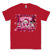 Red i'm dreaming of a pink christmas Classic Tee - FaDigitalArtStudio