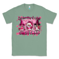 Sage i'm dreaming of a pink christmas Classic Tee - FaDigitalArtStudio