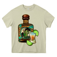 Mossy tequila bottle Heavy Core Tee - Jasminsmagicworld