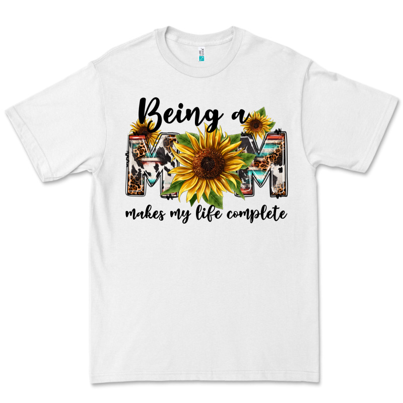 Being A Mom Makes My Life Complete Mother's Day Premium Tee by FaDigitalArtStudio | Teevron