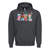 Smoke easter longhaired cow coffee cups Zipper Hoodie - Jasminsmagicworld