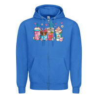 True Royal easter longhaired cow coffee cups Zipper Hoodie - Jasminsmagicworld