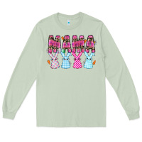 Matcha Easter Day Mamaa Long Sleeve Tee - CowhideDigitalArt
