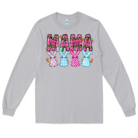 Moon Dust Easter Day Mamaa Long Sleeve Tee - CowhideDigitalArt