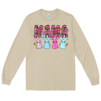 Mushroom Easter Day Mamaa Long Sleeve Tee - CowhideDigitalArt