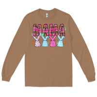 Toasted Coconut Easter Day Mamaa Long Sleeve Tee - CowhideDigitalArt