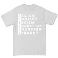 Dove Grey resist   political resistance Premium Tee - baoMotion