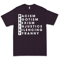 Plum resist   political resistance Premium Tee - baoMotion