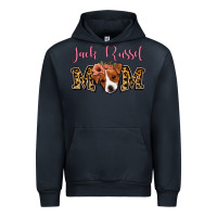Navy Jack Russel Mom Urban Hoodie - Jasminsmagicworld
