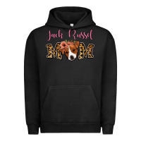 Pigment Black Jack Russel Mom Urban Hoodie - Jasminsmagicworld