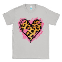 Moon Dust Leopard Pink Glitter Heart Classic Tee - Jasminsmagicworld
