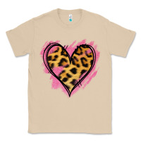 Mushroom Leopard Pink Glitter Heart Classic Tee - Jasminsmagicworld