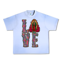 Grape Ice love lady of guadalupe Urban Heavy Tee - Jasminsmagicworld