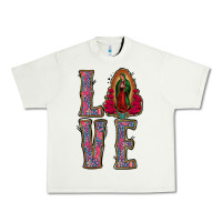 Pistachio love lady of guadalupe Urban Heavy Tee - Jasminsmagicworld