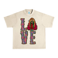 Sandshell love lady of guadalupe Urban Heavy Tee - Jasminsmagicworld