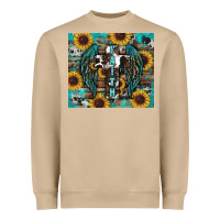 Mushroom western faith sunflower's Heavyweight Sweatshirt - RanaPortraitStore